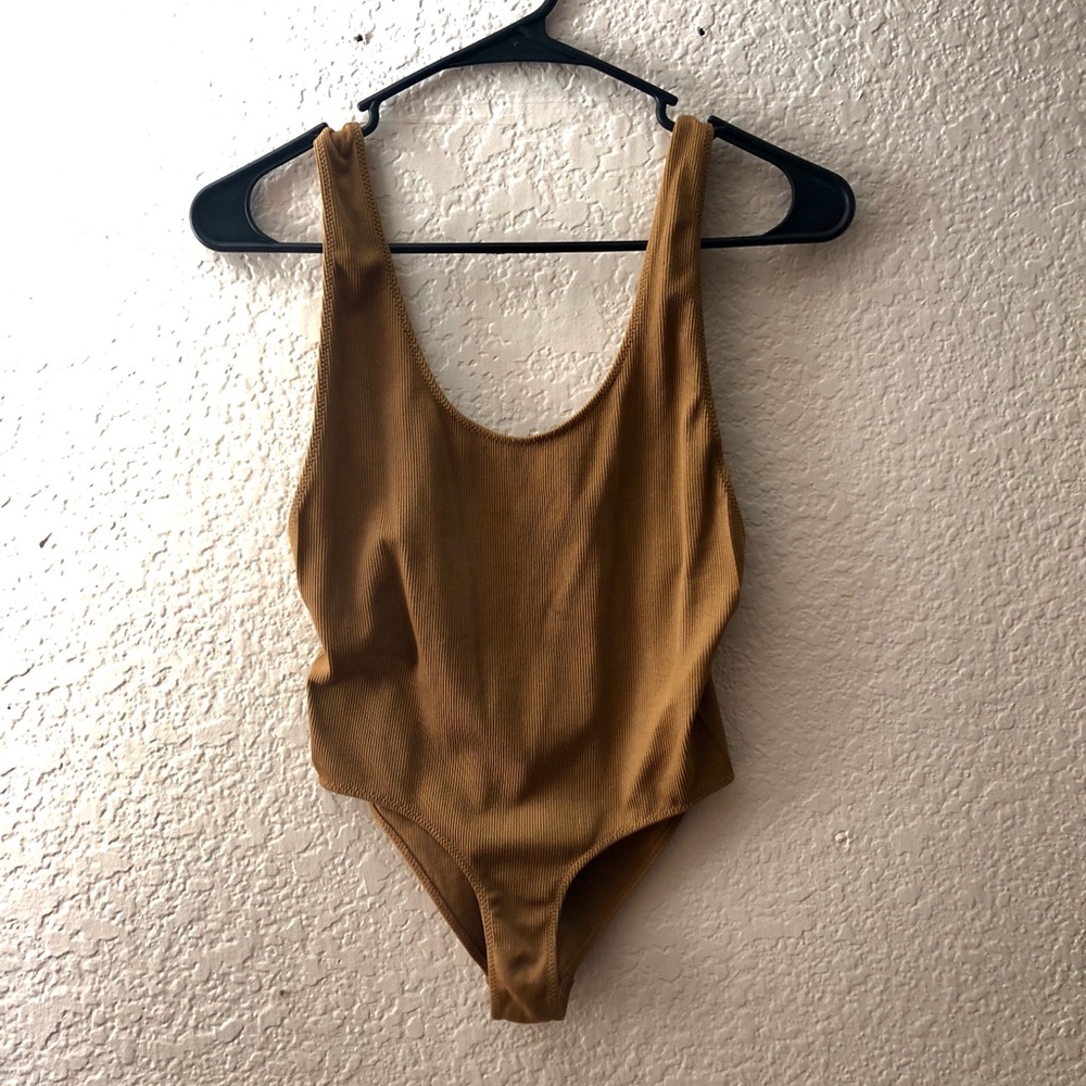 Tan Bodysuit